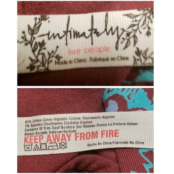 Free people med something pretty body suit NWOT - Picture 8 of 8